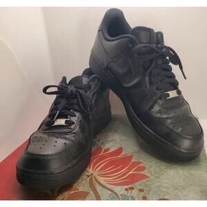 Nike Black Air Force 1 Low Mens Size 10 (CW2288-001) Athletic Sneaker